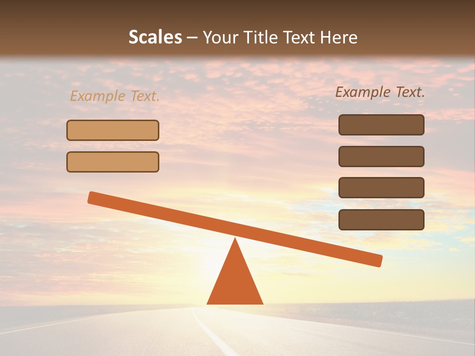 Sundown Yellow Nature PowerPoint Template