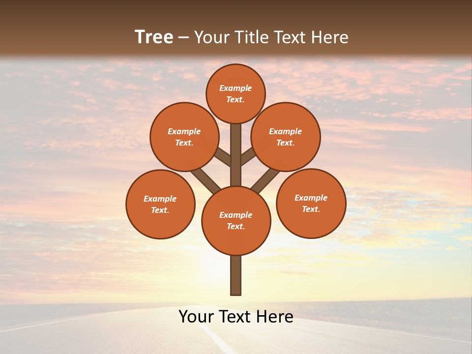 Sundown Yellow Nature PowerPoint Template