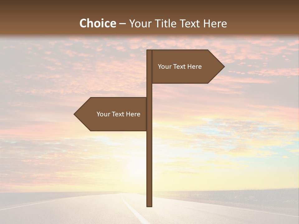 Sundown Yellow Nature PowerPoint Template