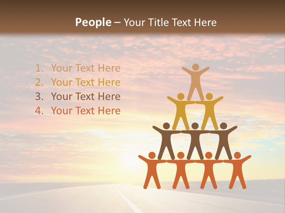 Sundown Yellow Nature PowerPoint Template