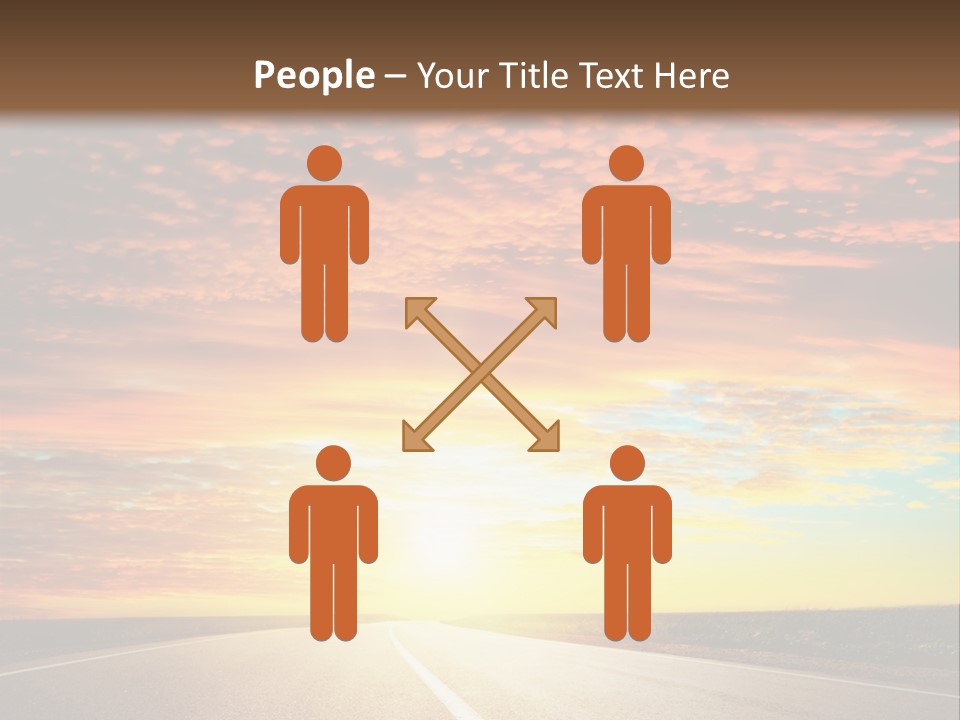 Sundown Yellow Nature PowerPoint Template