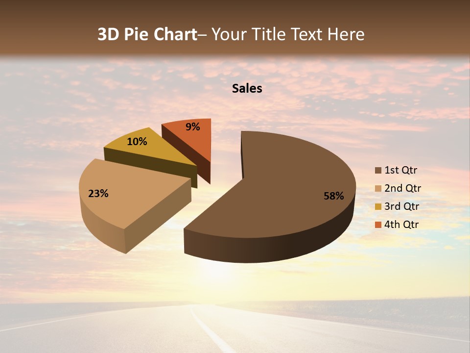 Sundown Yellow Nature PowerPoint Template