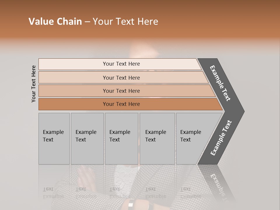 Black Facial Expression Mature  PowerPoint Template