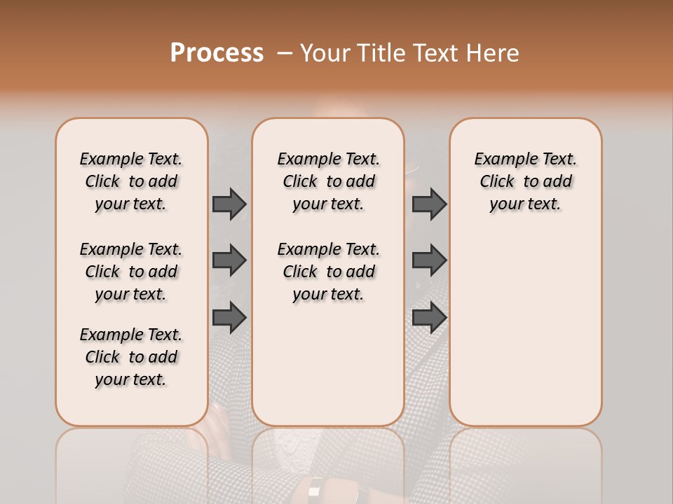 Black Facial Expression Mature  PowerPoint Template