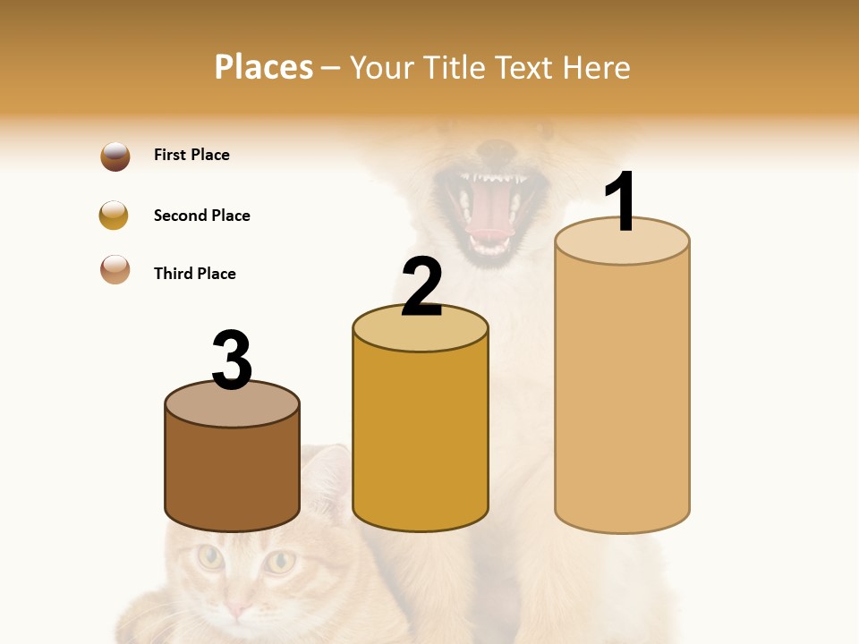 Lying Spitz Portrait PowerPoint Template