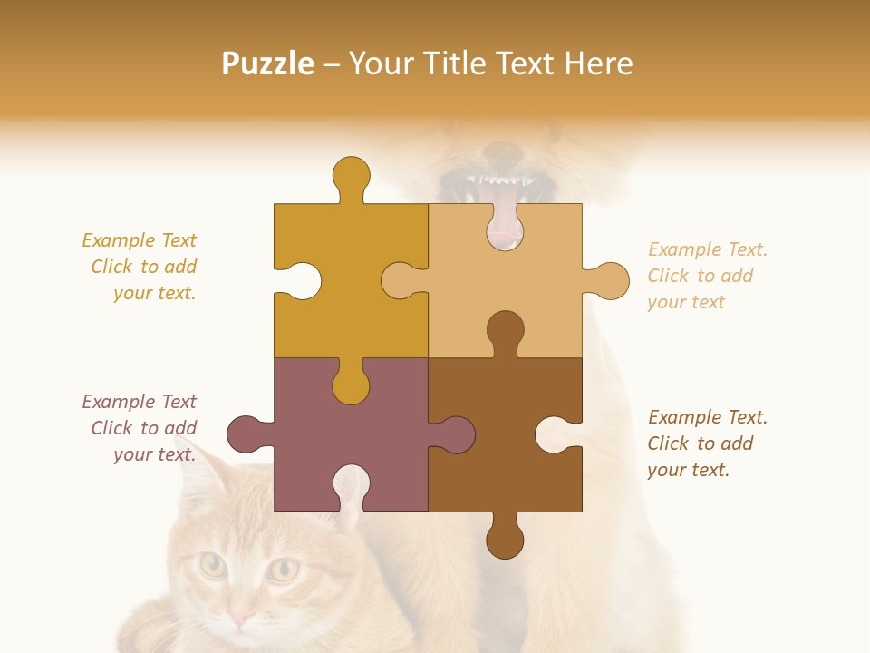 Lying Spitz Portrait PowerPoint Template