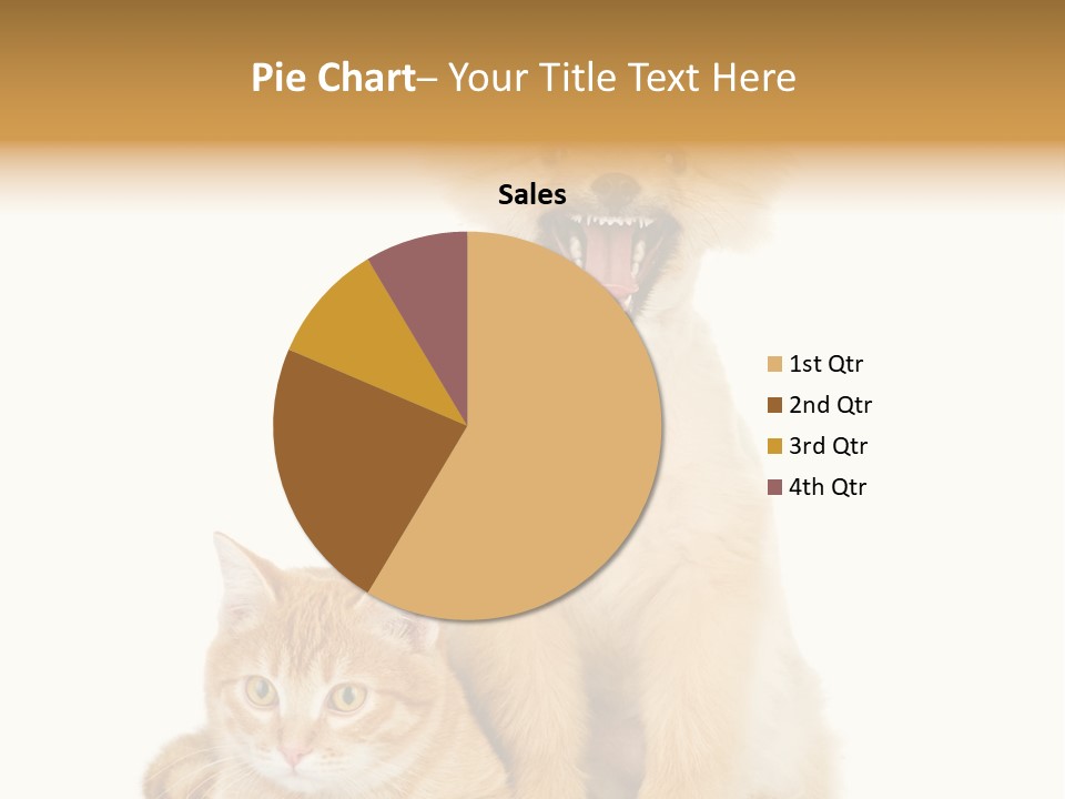 Lying Spitz Portrait PowerPoint Template