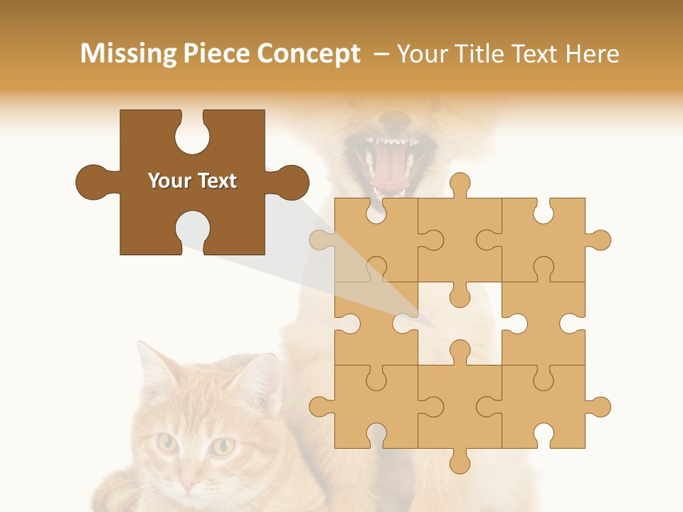 Lying Spitz Portrait PowerPoint Template