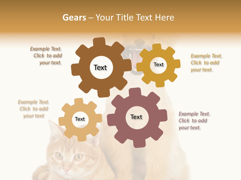 Lying Spitz Portrait PowerPoint Template