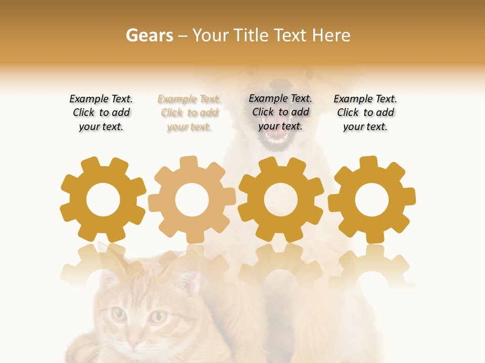 Lying Spitz Portrait PowerPoint Template