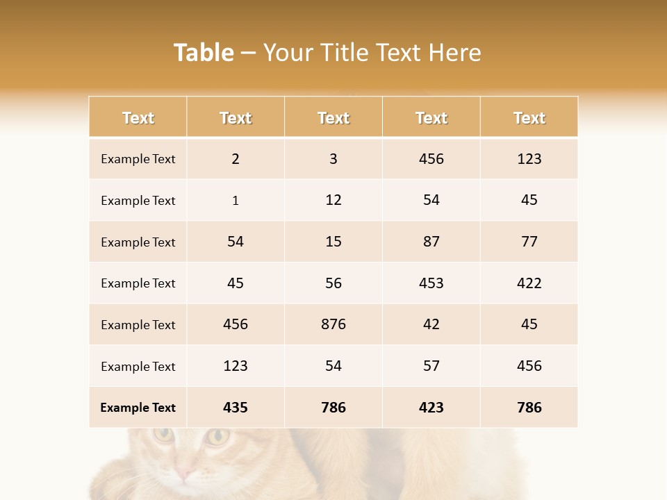 Lying Spitz Portrait PowerPoint Template