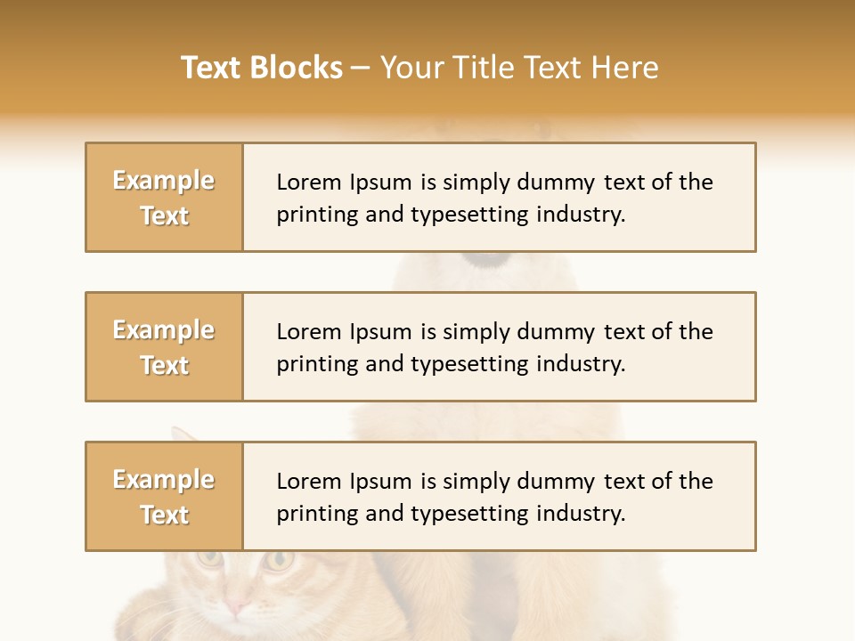 Lying Spitz Portrait PowerPoint Template