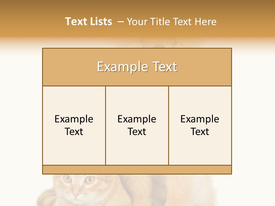 Lying Spitz Portrait PowerPoint Template