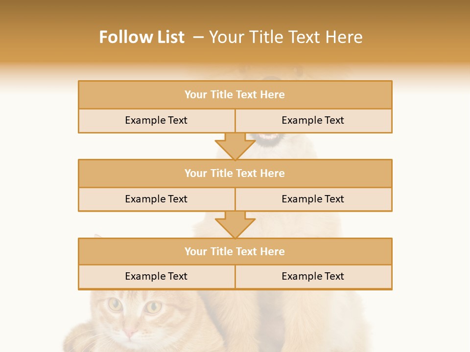 Lying Spitz Portrait PowerPoint Template