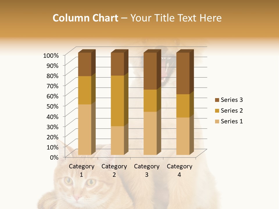 Lying Spitz Portrait PowerPoint Template