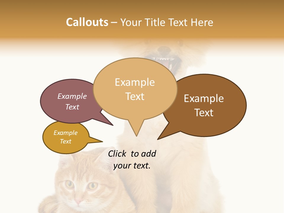 Lying Spitz Portrait PowerPoint Template