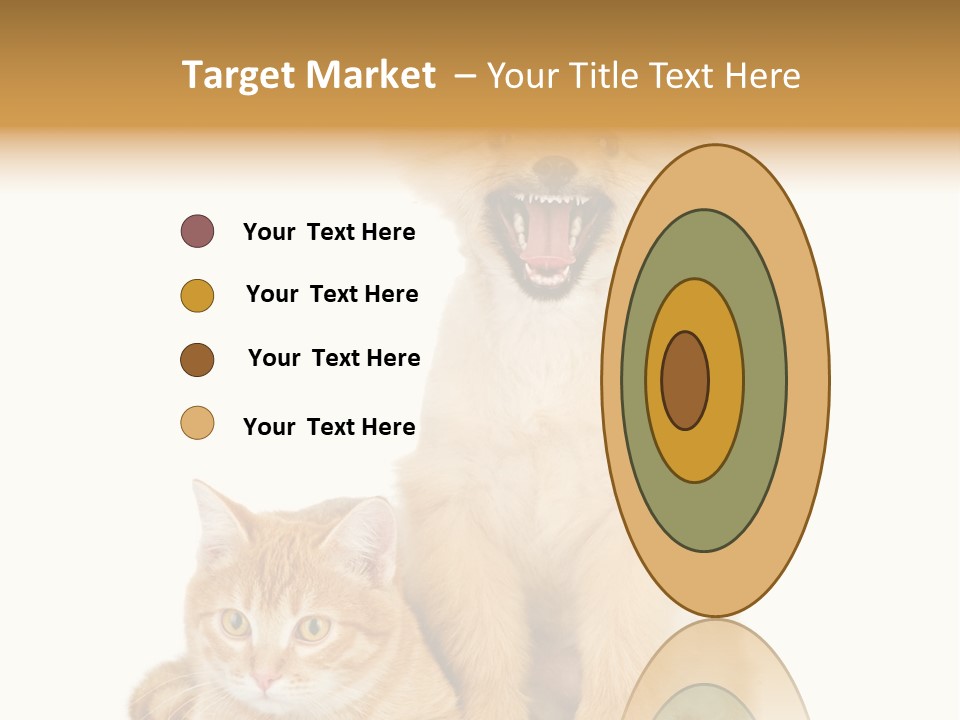 Lying Spitz Portrait PowerPoint Template