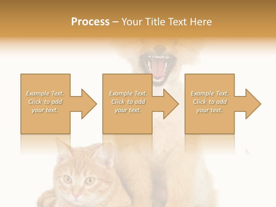 Lying Spitz Portrait PowerPoint Template