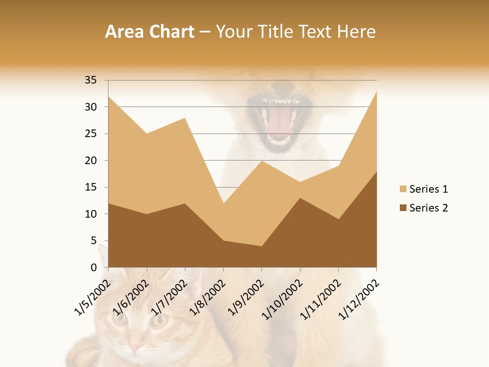 Lying Spitz Portrait PowerPoint Template