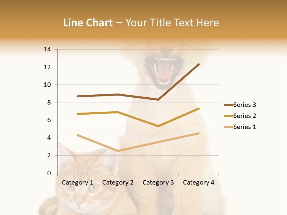 Lying Spitz Portrait PowerPoint Template