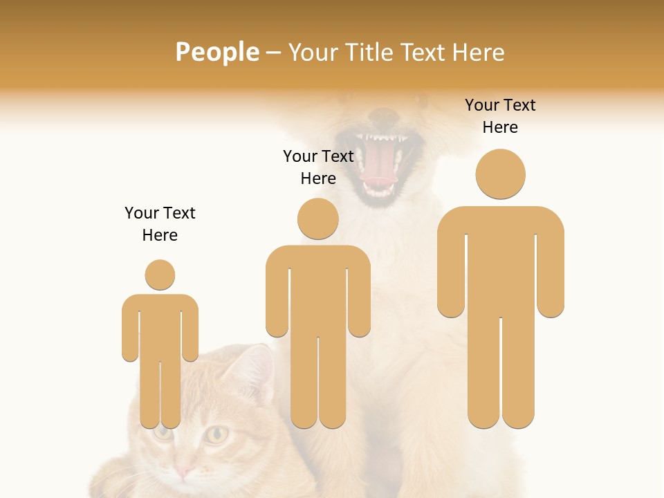 Lying Spitz Portrait PowerPoint Template