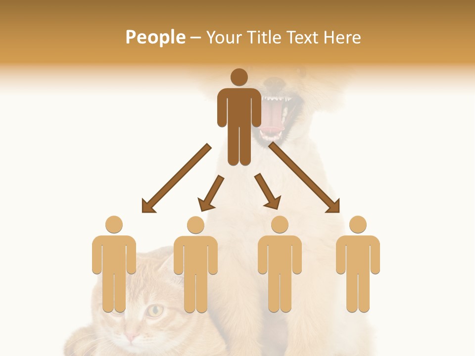 Lying Spitz Portrait PowerPoint Template