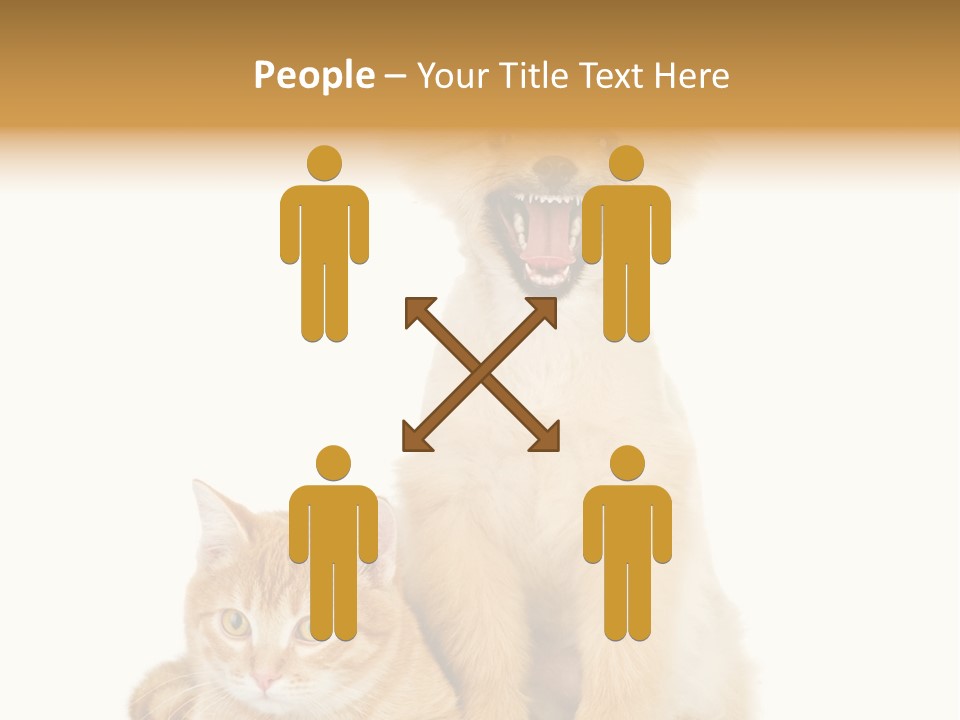 Lying Spitz Portrait PowerPoint Template