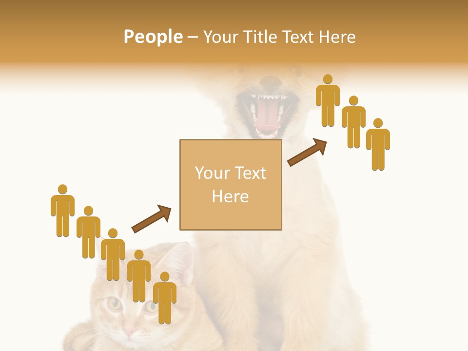 Lying Spitz Portrait PowerPoint Template