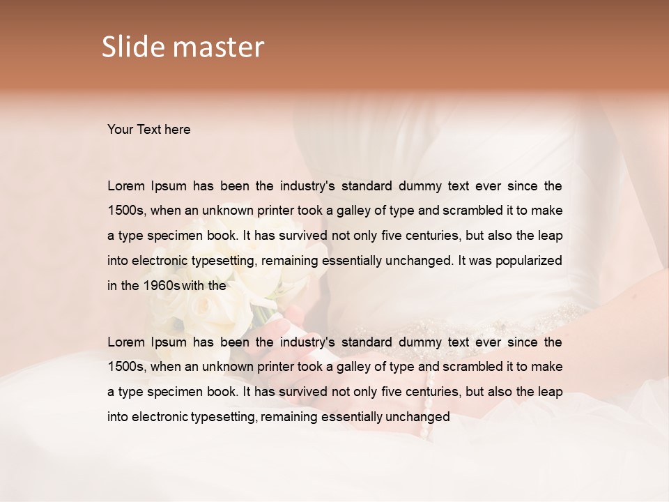 Wed Elegance Tender PowerPoint Template