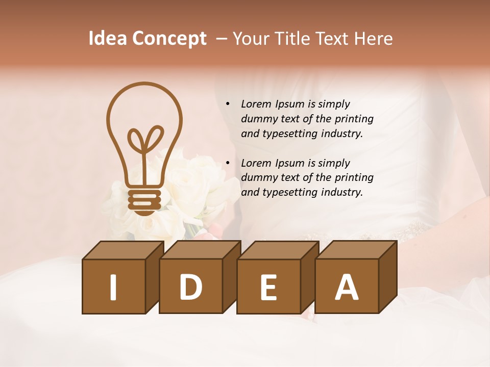 Wed Elegance Tender PowerPoint Template