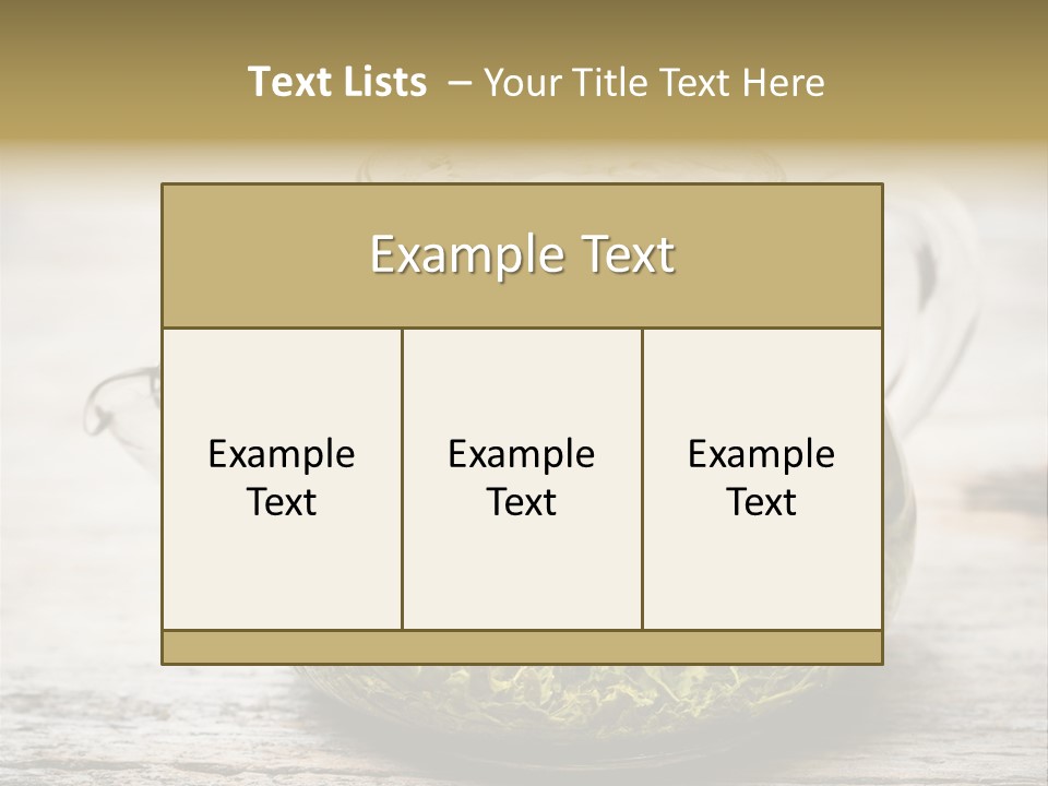 Wooden Traditional Clear PowerPoint Template