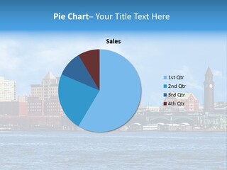 View Blue City PowerPoint Template