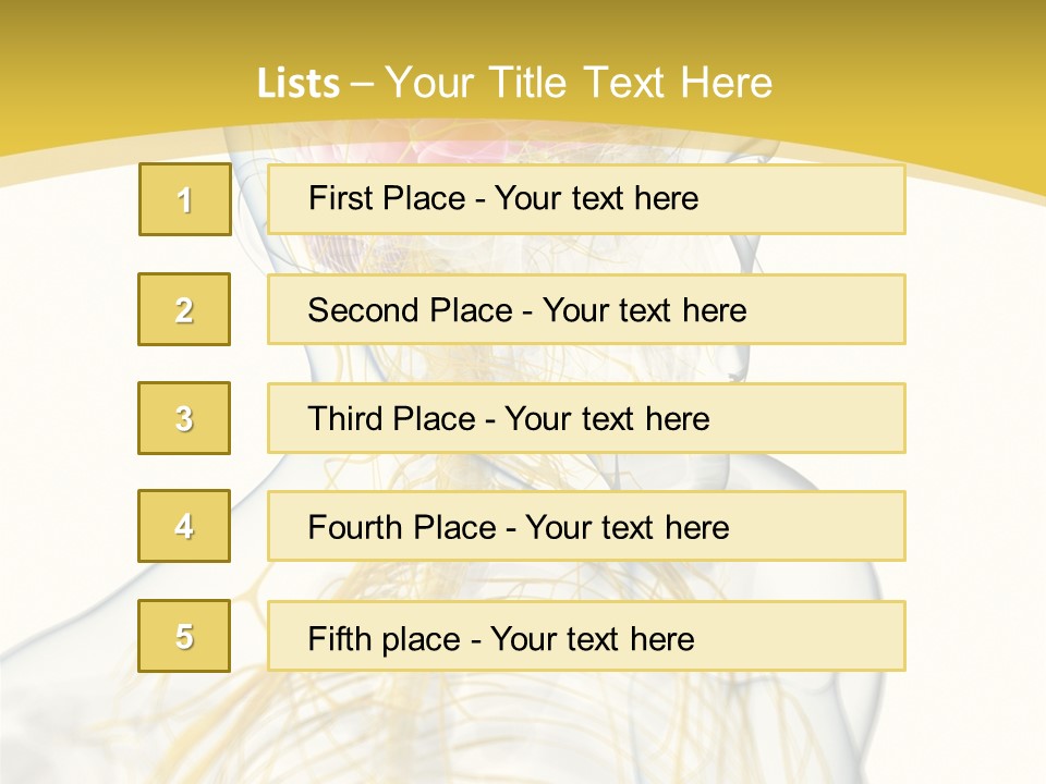 Brain Pain Biology PowerPoint Template