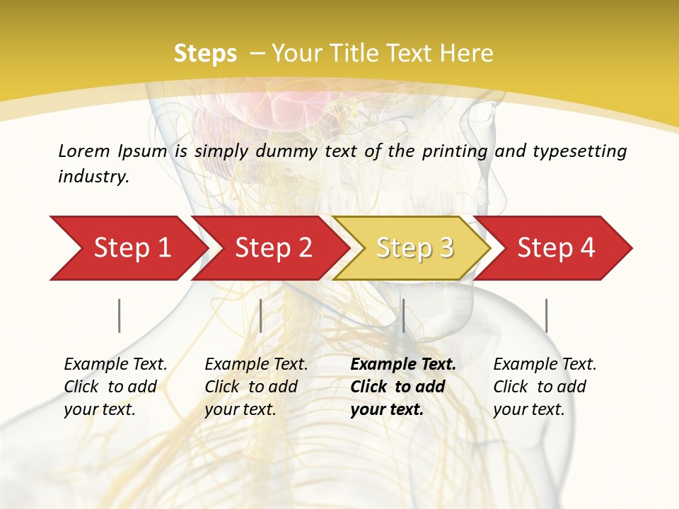 Brain Pain Biology PowerPoint Template