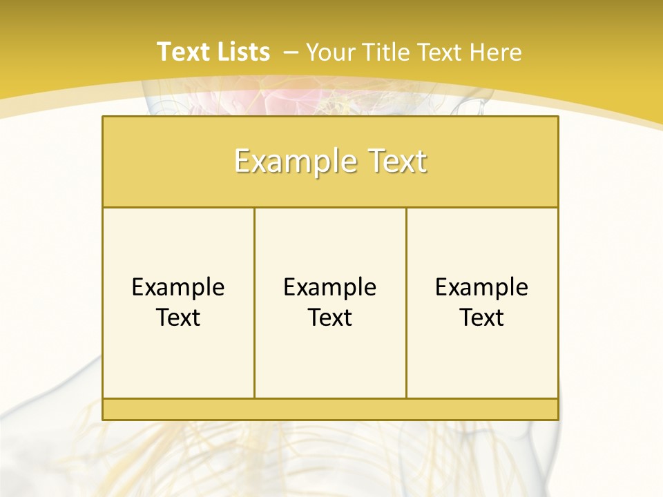 Brain Pain Biology PowerPoint Template