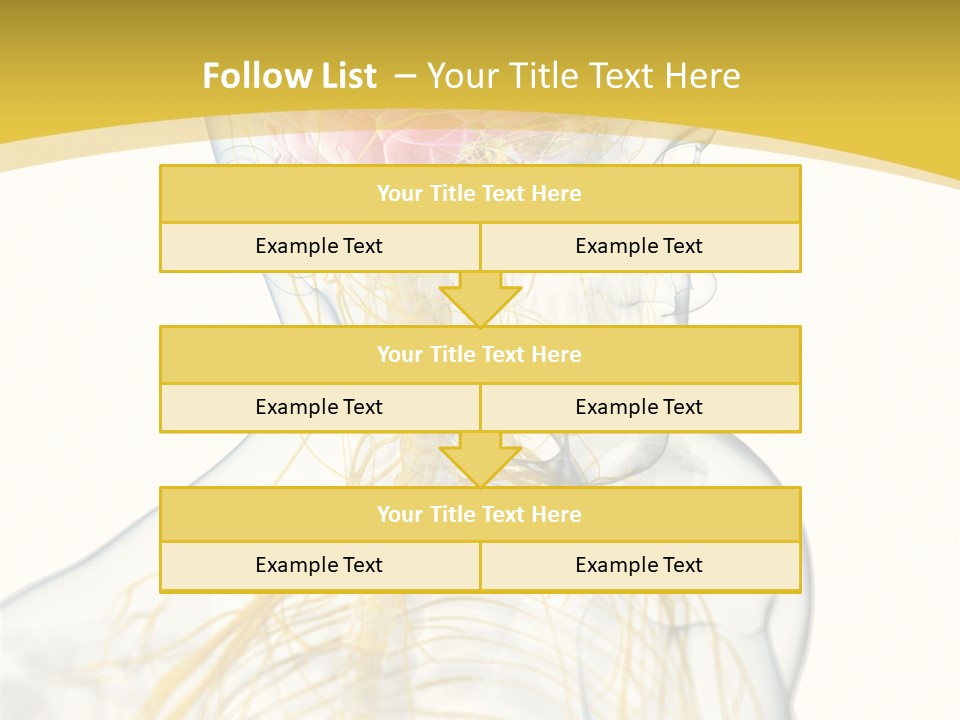 Brain Pain Biology PowerPoint Template
