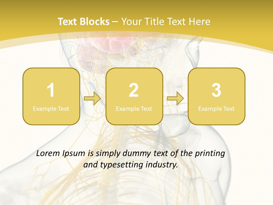 Brain Pain Biology PowerPoint Template