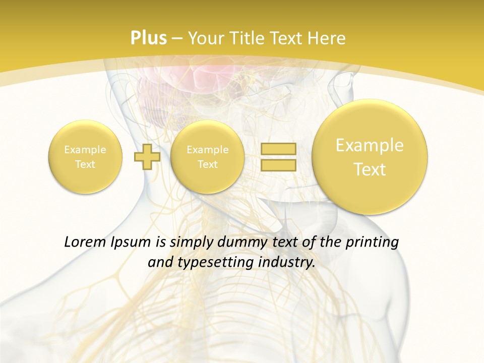 Brain Pain Biology PowerPoint Template
