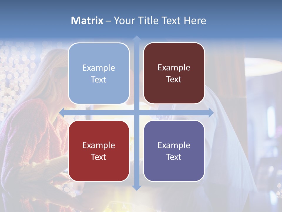 Man Woman People PowerPoint Template