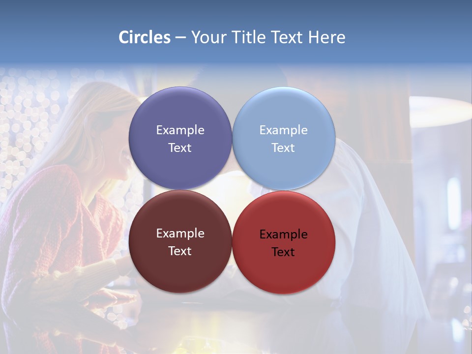 Man Woman People PowerPoint Template