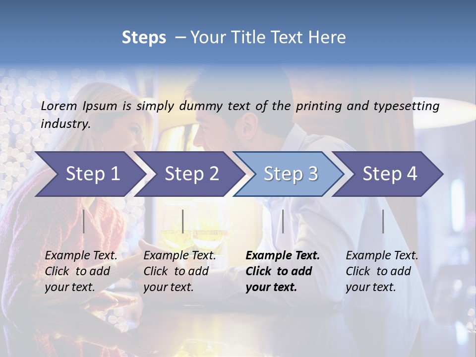 Man Woman People PowerPoint Template