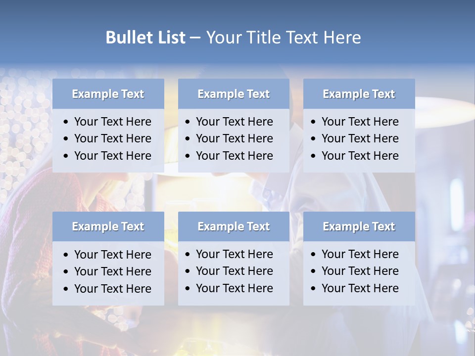 Man Woman People PowerPoint Template