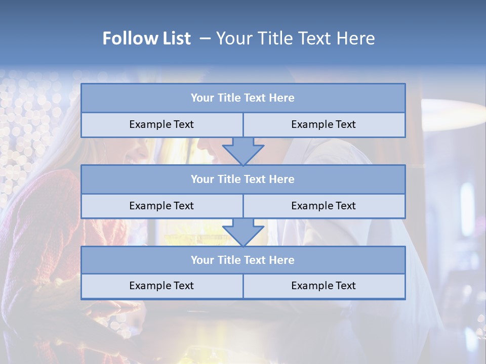 Man Woman People PowerPoint Template