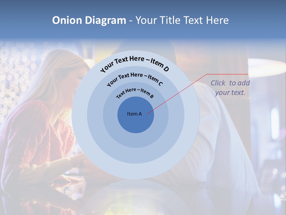 Man Woman People PowerPoint Template