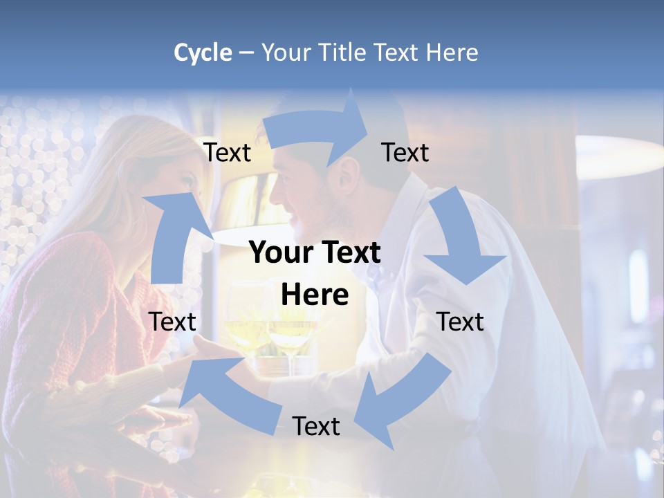 Man Woman People PowerPoint Template