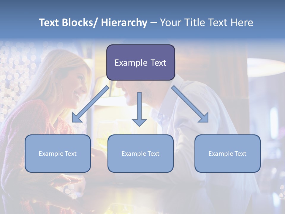 Man Woman People PowerPoint Template