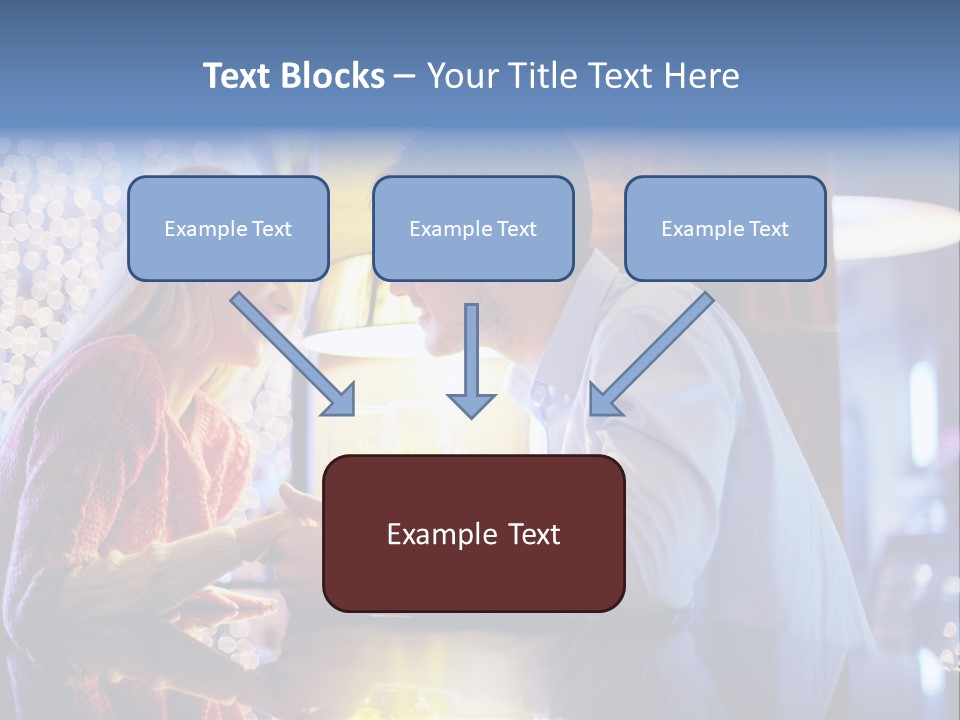 Man Woman People PowerPoint Template