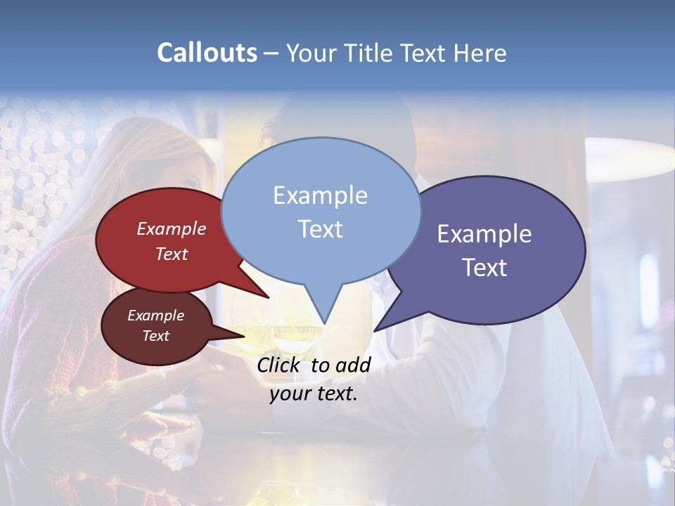 Man Woman People PowerPoint Template