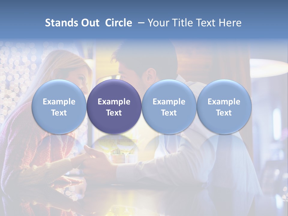 Man Woman People PowerPoint Template