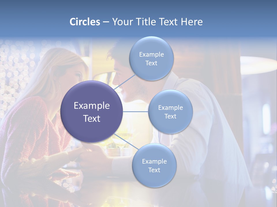Man Woman People PowerPoint Template